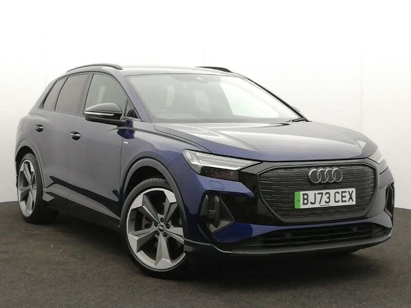 Audi Q4 E Tron 220Kw 50 Quattro 82Kwh Black Edition Blue