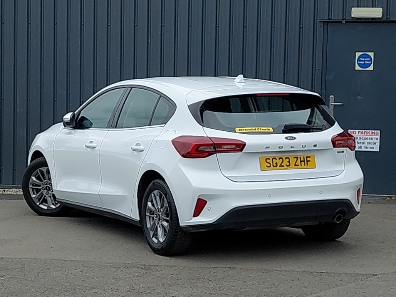 Ford Focus 1.0 Ecoboost Hybrid Mhev 155 Titanium SG23ZHF White #2