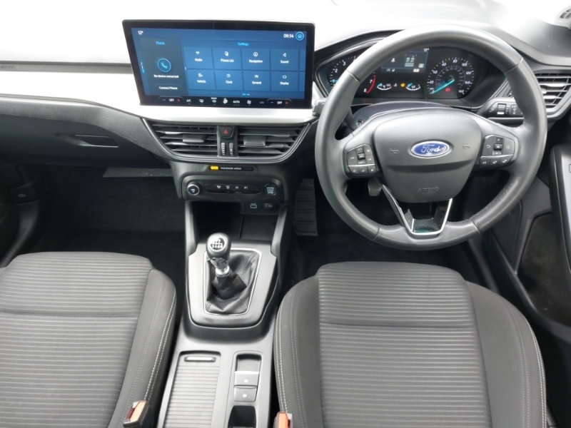 Ford Focus 1.0 Ecoboost Hybrid Mhev 155 Titanium SG23ZHF White #3