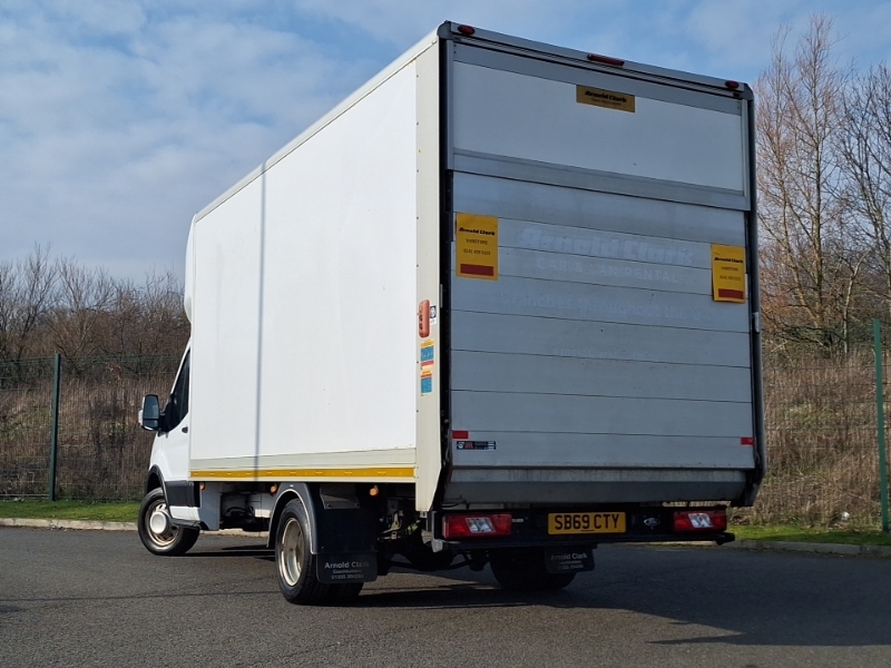 Ford Transit Custom 2.0 Ecoblue 130Ps Chassis Cab White #2