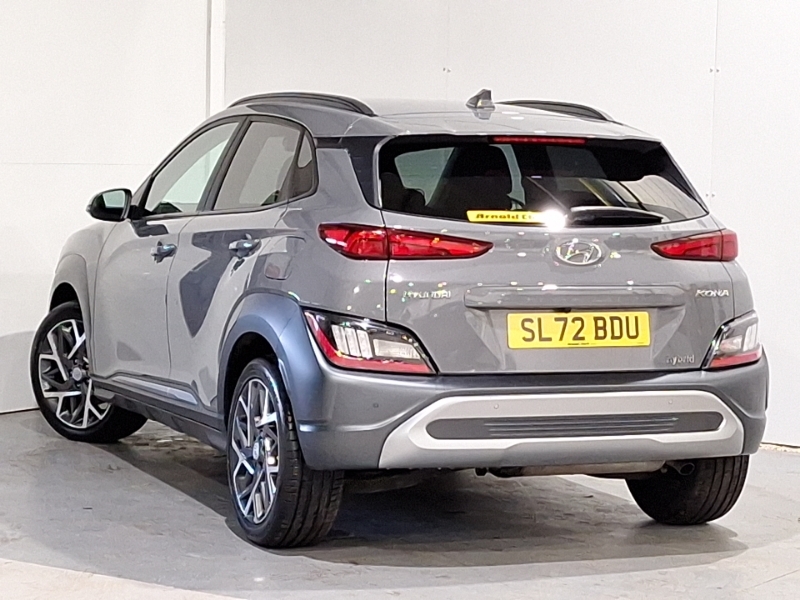 Hyundai Kona 1.6 Gdi Hybrid Premium Dct SL72BDU Grey #2