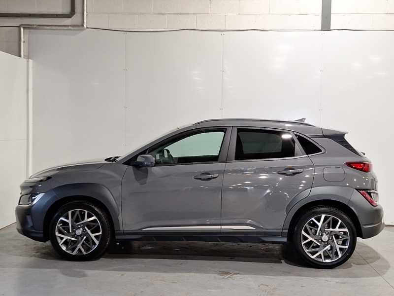 Hyundai Kona 1.6 Gdi Hybrid Premium Dct SL72BDU Grey #4
