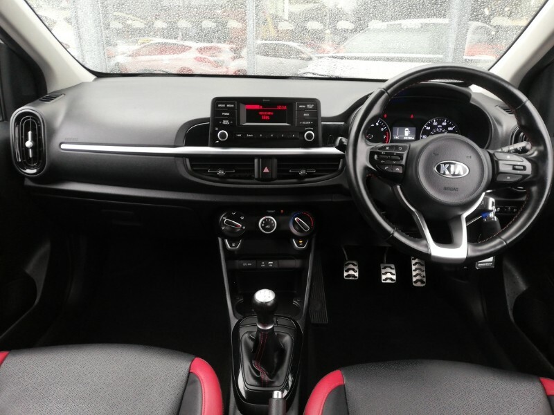 Kia Picanto 1.0 Gt-line White #3