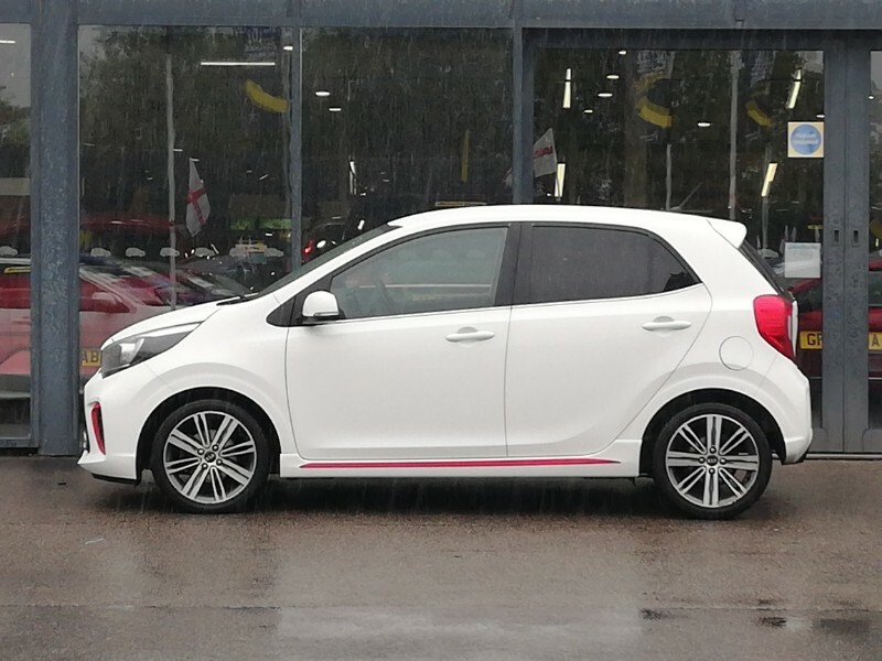 Kia Picanto 1.0 Gt-line White #4