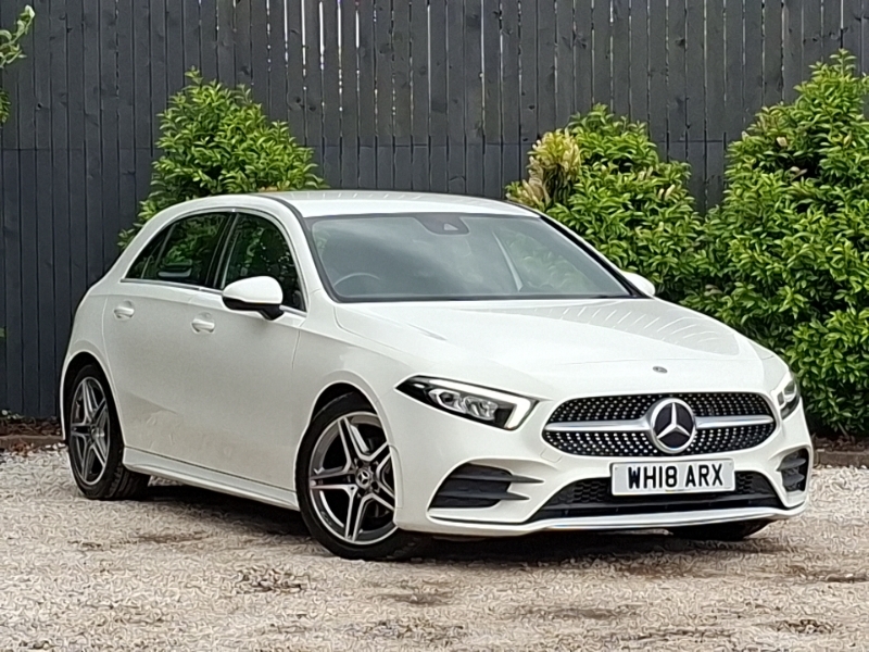 Mercedes-Benz A Class A180d Amg Line White