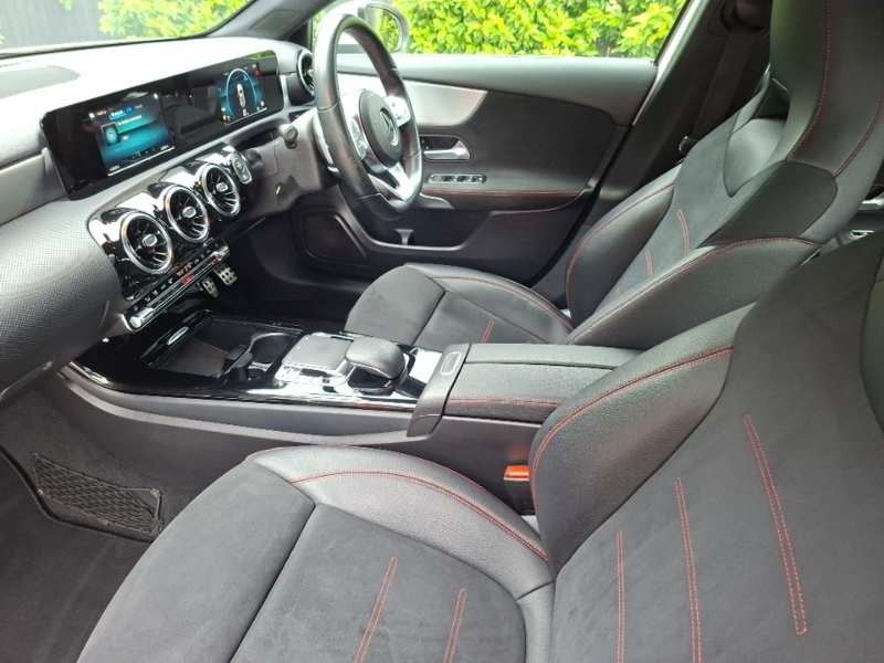 Mercedes-Benz A Class A180d Amg Line White #5