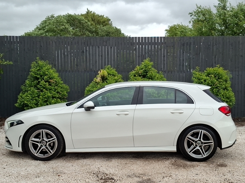 Mercedes-Benz A Class A180d Amg Line White #4