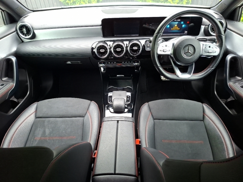 Mercedes-Benz A Class A180d Amg Line White #3