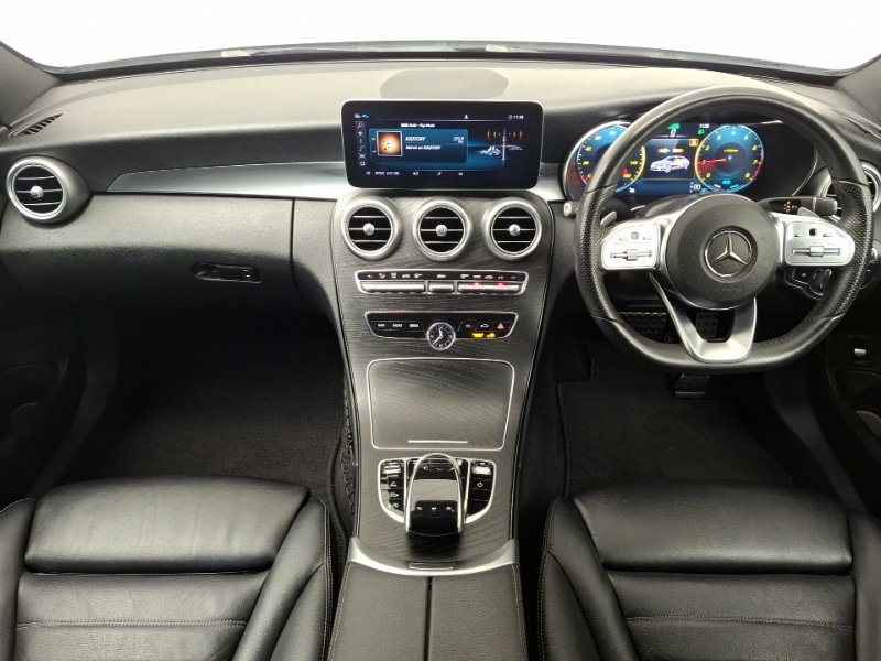 Mercedes-Benz C Class C200 Amg Line Premium 9G-tronic Silver #3