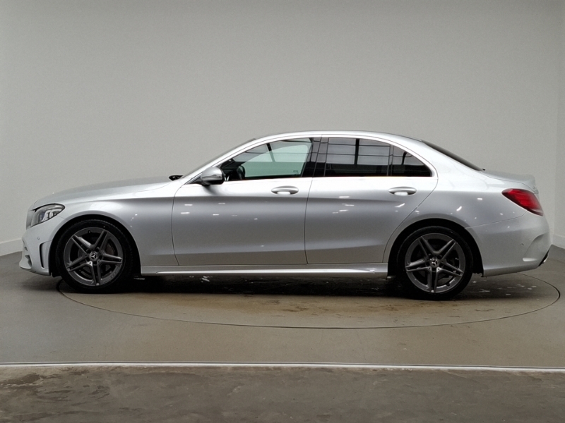 Mercedes-Benz C Class C200 Amg Line Premium 9G-tronic Silver #4
