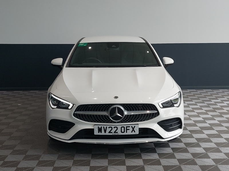 Mercedes-Benz CLA Class Amg Line White #14