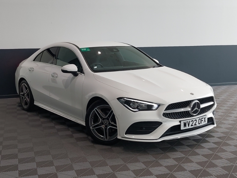 Mercedes-Benz CLA Class Cla 180 Amg Line Premium Tip White