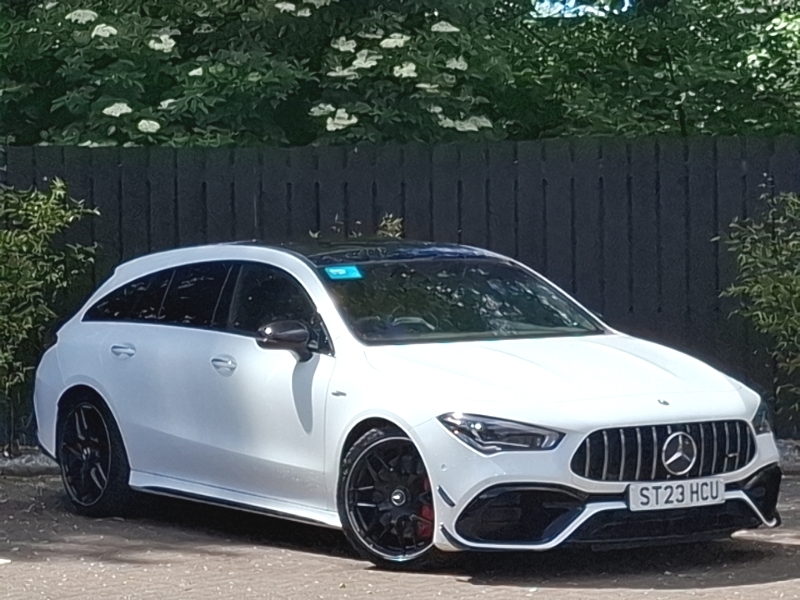 Mercedes-Benz CLA Class Cla 45 S 4Matic Plus Tip White