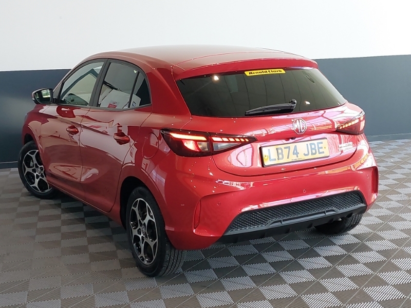 MG MG3 1.5 Hybrid Trophy Red #2