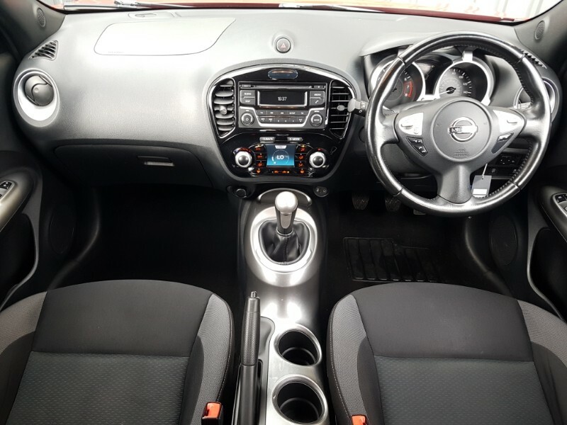 Nissan Juke 1.6 112 Acenta SV69TJX Red #3