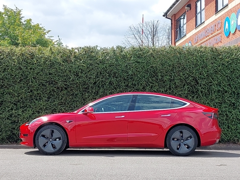 Tesla Model 3 Standard Plus Red #4
