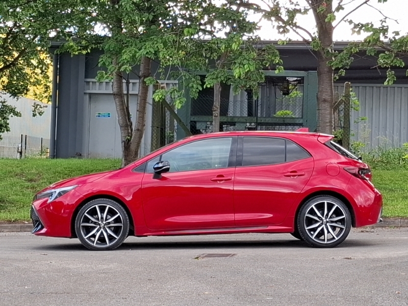 Toyota Corolla 1.8 Hybrid Gr Sport Cvt Red #4