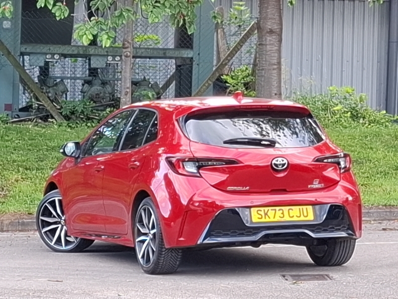 Toyota Corolla 1.8 Hybrid Gr Sport Cvt Red #2