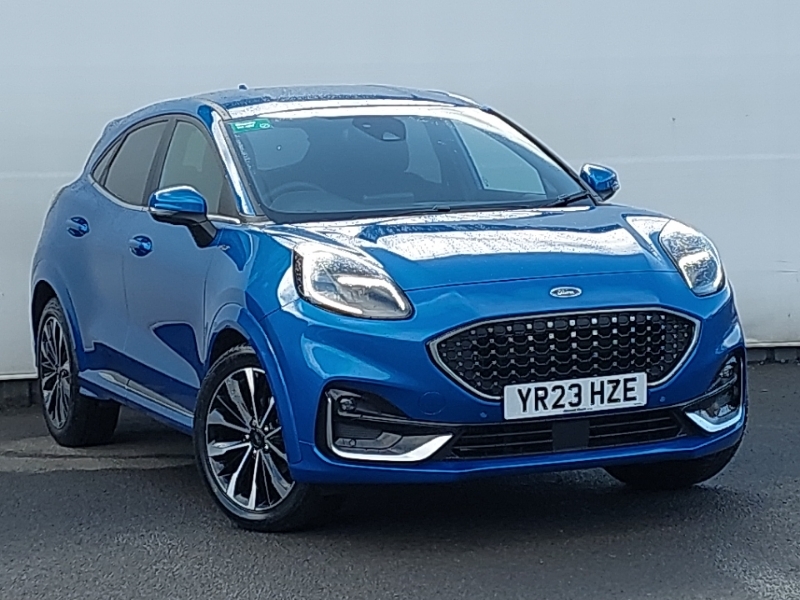 Ford Puma 1.0 Ecoboost Hybrid Mhev St-line Vignale Blue