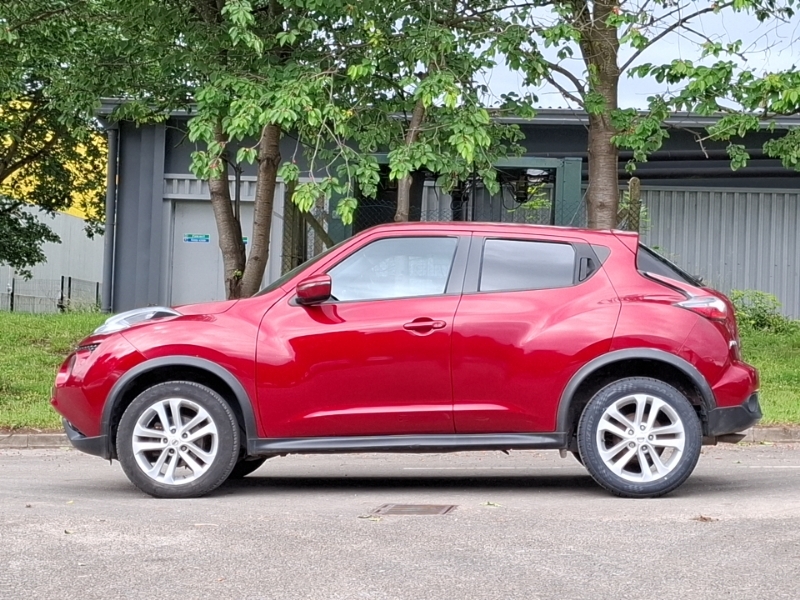 Nissan Juke 1.5 Dci Acenta Red #4