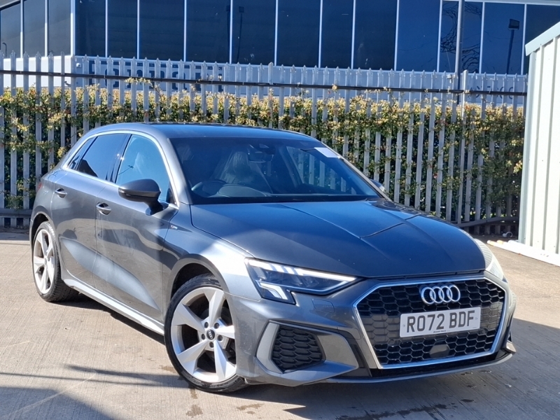 Audi A3 30 Tfsi S Line RO72BDF Grey