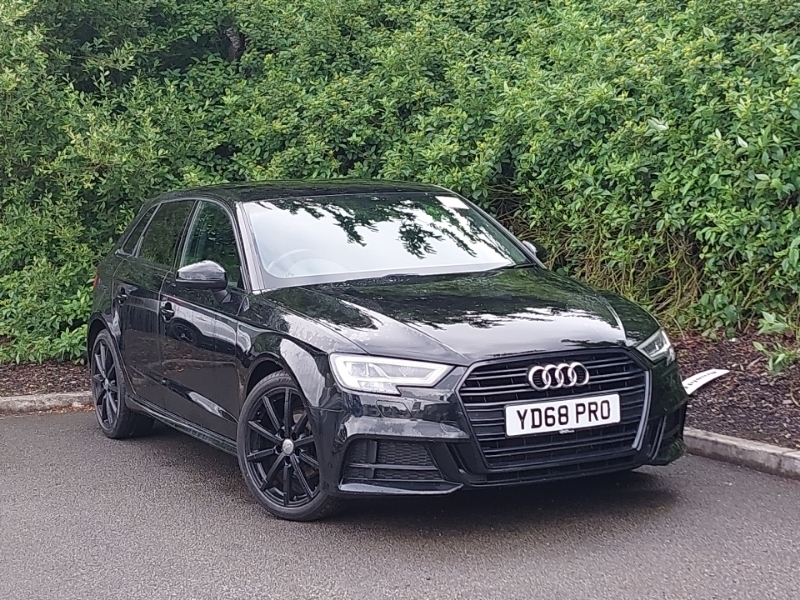 Audi A3 30 Tdi 116 Black Edition S Tronic YD68PRO Black