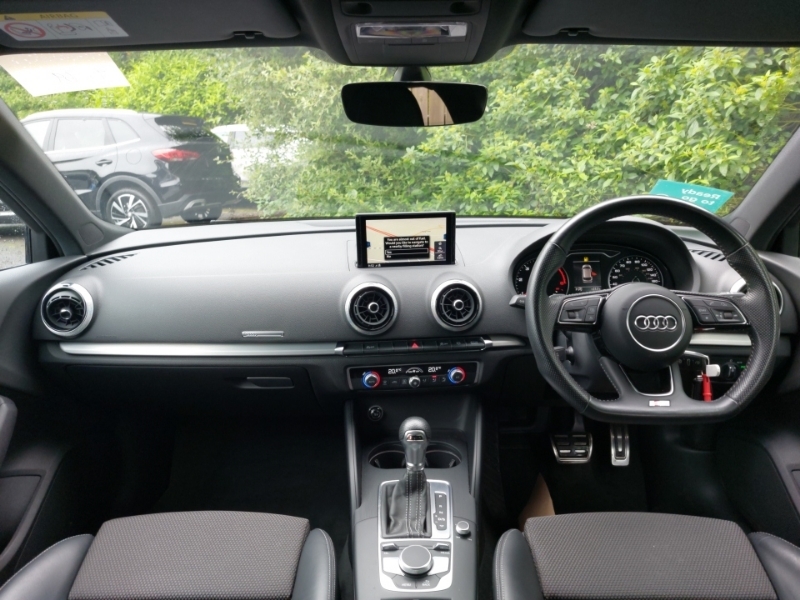 Audi A3 30 Tdi 116 Black Edition S Tronic YD68PRO Black #3