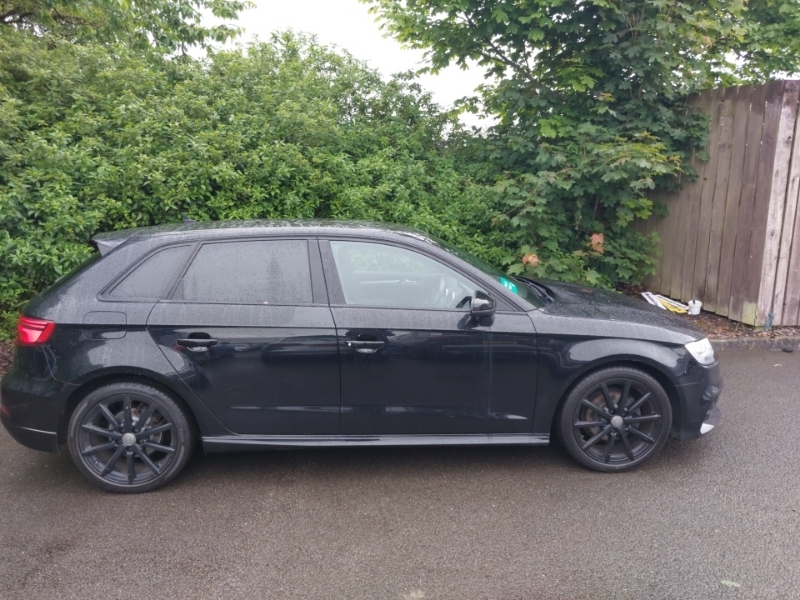 Audi A3 30 Tdi 116 Black Edition S Tronic YD68PRO Black #4