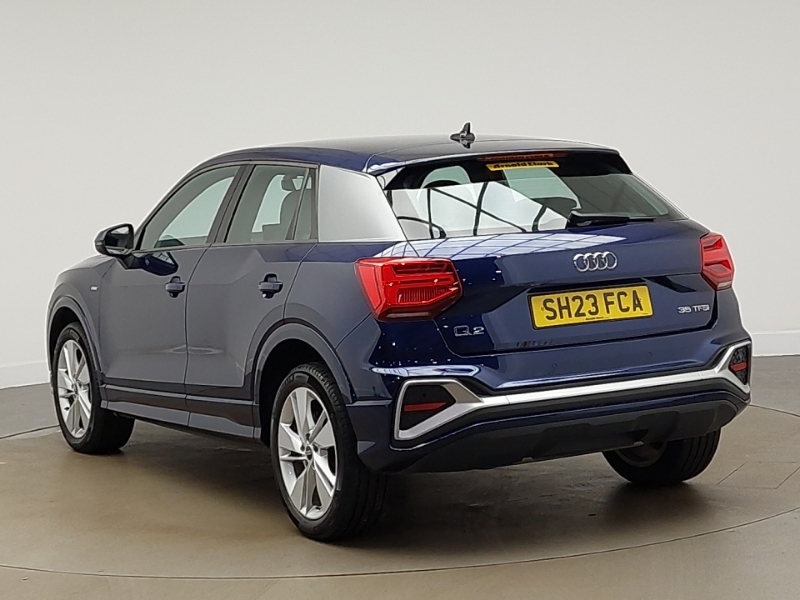 Audi Q2 35 Tfsi S Line S Tronic SH23FCA Blue #2