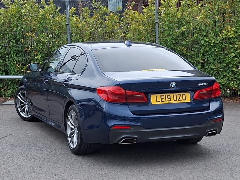 BMW 5 Series 520I M Sport Blue #2
