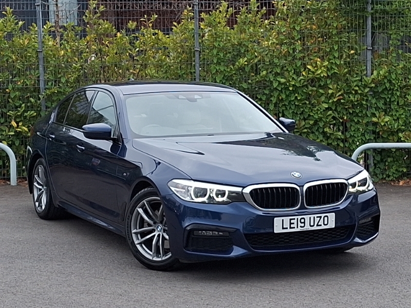 BMW 5 Series 520I M Sport Blue