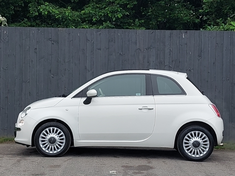 Fiat 500 1.2 Lounge Dualogic Start Stop SY63FLR White #4