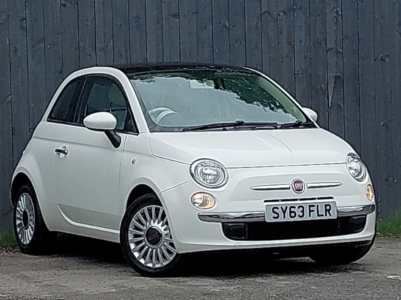 Fiat 500 1.2 Lounge Dualogic Start Stop White
