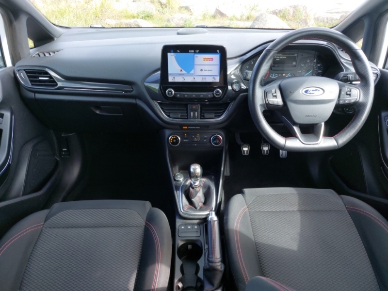Ford Fiesta 1.0 Ecoboost St-line White #3