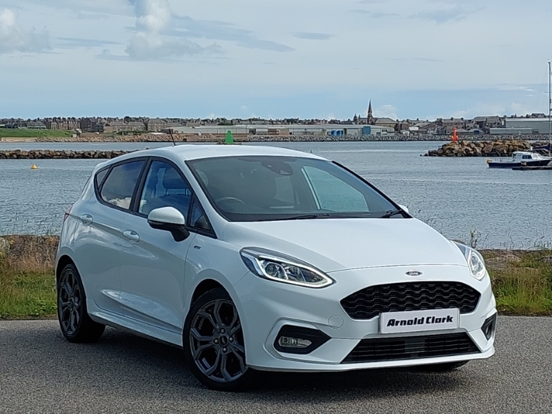 Ford Fiesta 1.0 Ecoboost St-line White