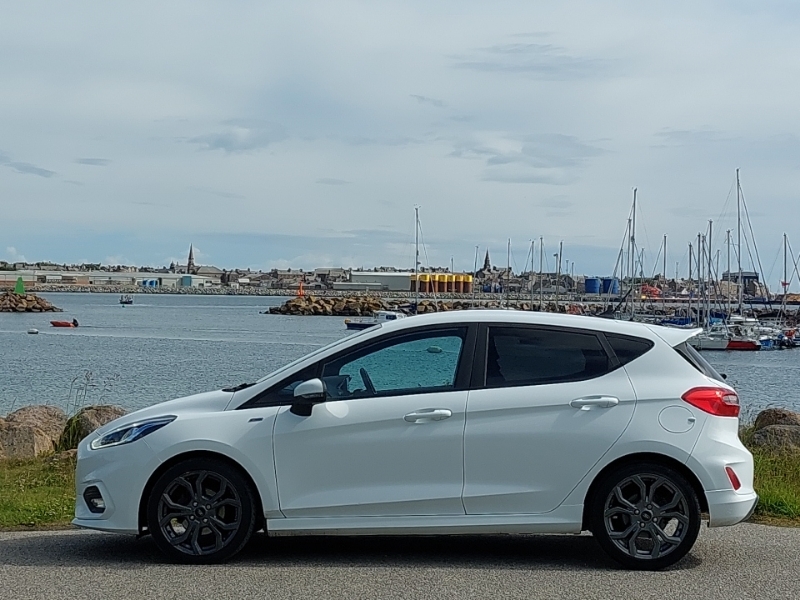 Ford Fiesta 1.0 Ecoboost St-line White #4