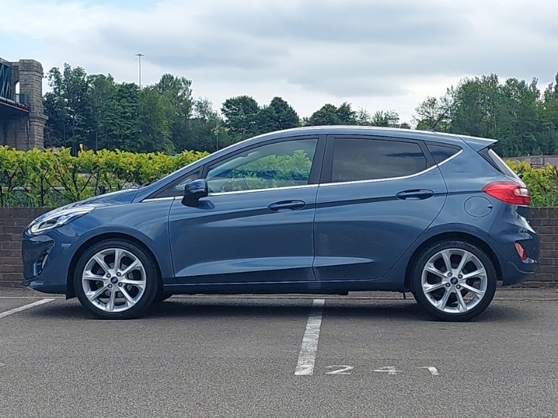 Ford Fiesta 1.0 Ecoboost Titanium EG18HOA Blue #4