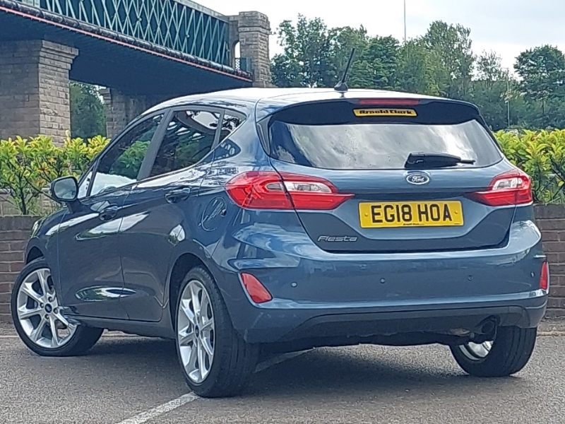 Ford Fiesta 1.0 Ecoboost Titanium EG18HOA Blue #2