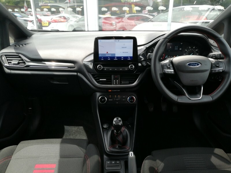 Ford Fiesta 1.0 Ecoboost Hybrid Mhev 125 St-line White #3