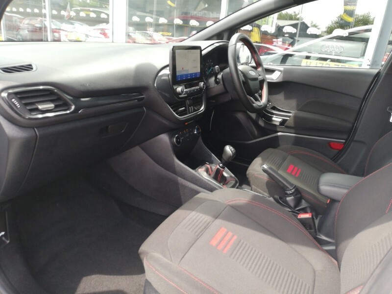 Ford Fiesta 1.0 Ecoboost Hybrid Mhev 125 St-line White #5