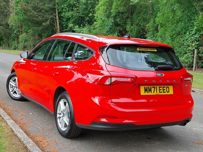 Ford Focus 1.0 Ecoboost Hybrid Mhev 125 Zetec Edition Red #2