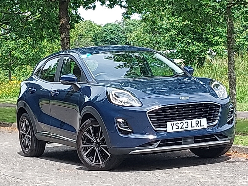 Ford Puma 1.0 Ecoboost Hybrid Mhev Titanium Blue