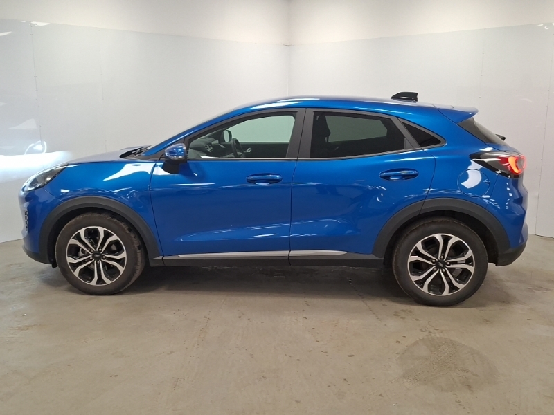 Ford Puma 1.0 Ecoboost Hybrid Mhev Titanium Dct SG25YZH Blue #4