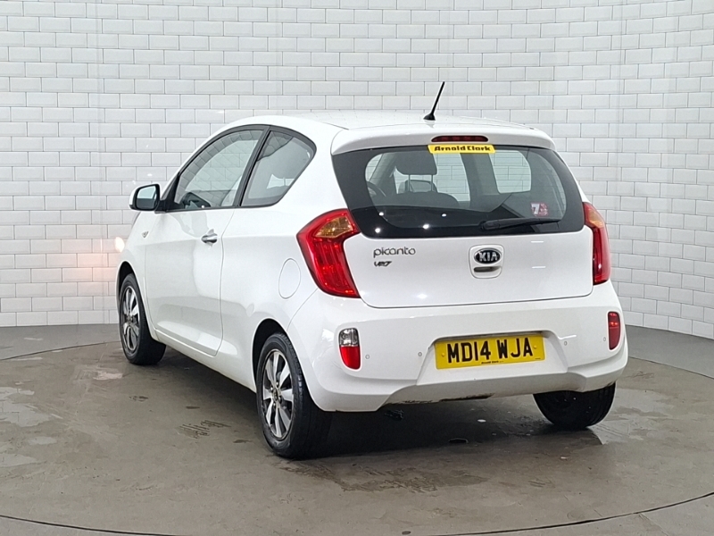 Kia Picanto 1.0 Vr7 White #2