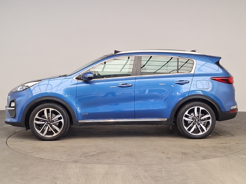 Kia Sportage 1.6T Gdi Isg 4 Dct Awd Blue #4