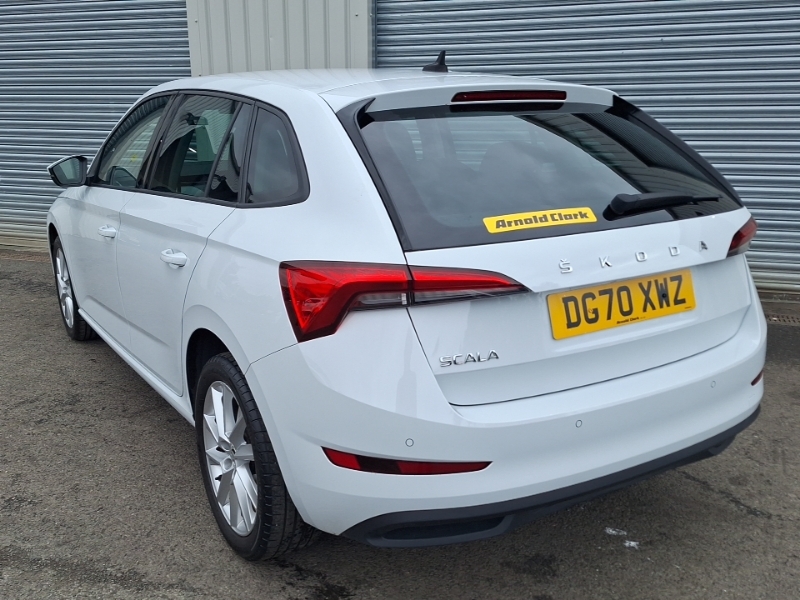 Skoda Scala 1.0 Tsi Se L Dsg White #2