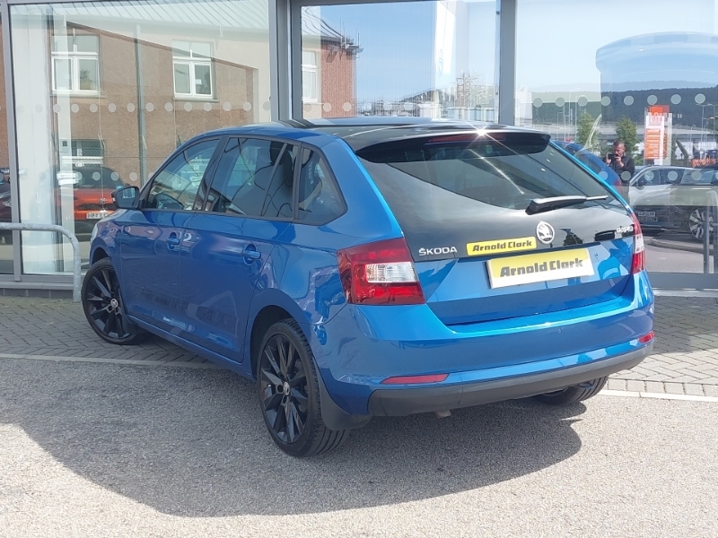 Skoda Rapid Spaceback 1.4 Tdi Cr 90 Se Sport Blue #2