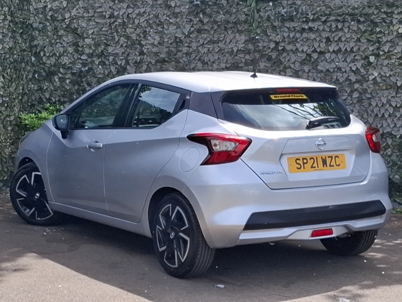 Nissan Micra 1.0 Ig-t 92 Acenta Cvt Silver #2