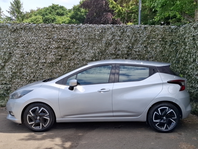 Nissan Micra 1.0 Ig-t 92 Acenta Cvt Silver #4