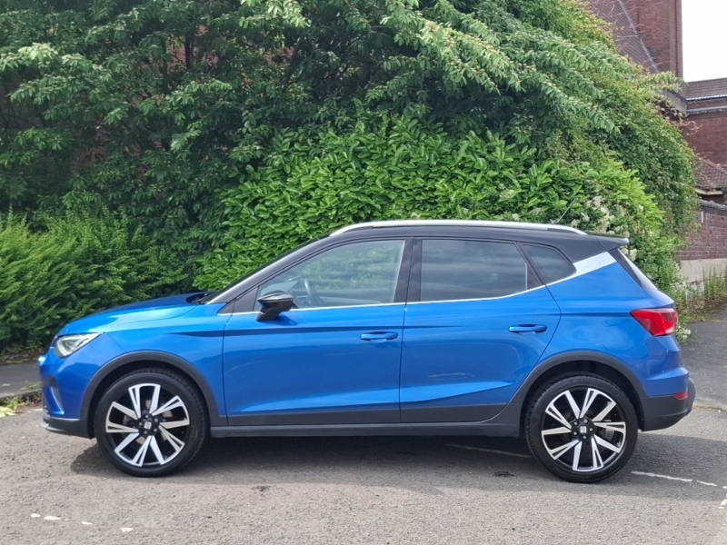 Seat Arona 1.0 Tsi 110 Fr Edition Dsg Blue #4
